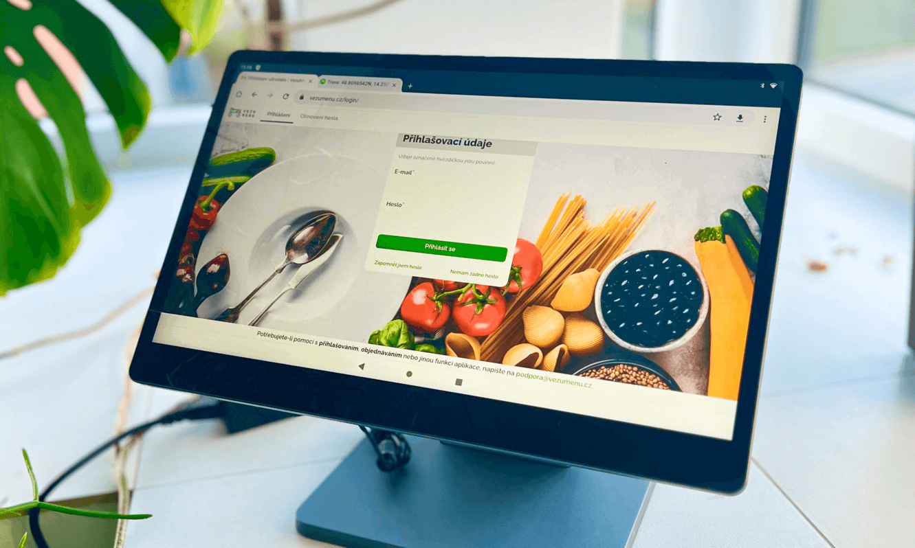 Aplikace pro mobily a terminály